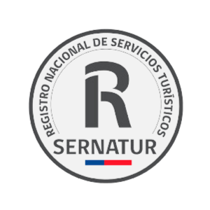 Sello de Registro Turismo Oficial SERNATUR de Cantaria Austral Tours